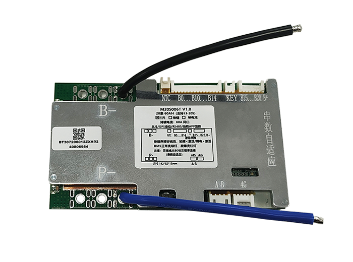 河馬鋰電池保護(hù)板三元13-20串100A電源保護(hù)板支持GPS定位4G模塊